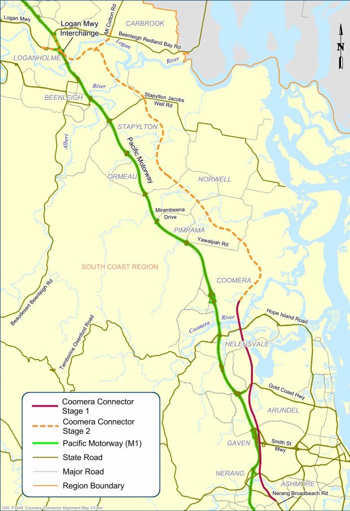 Coomera Connector Proposed Road - Gecko | Environment Council